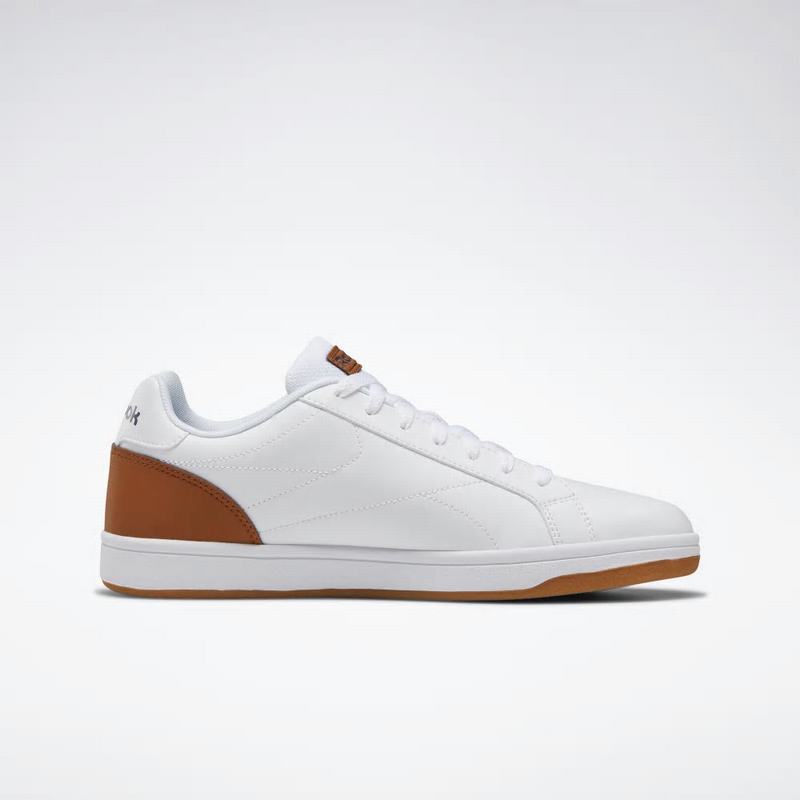 Reebok Royal Complete Clean Shoes Mens White/Brown India ZF1779QY